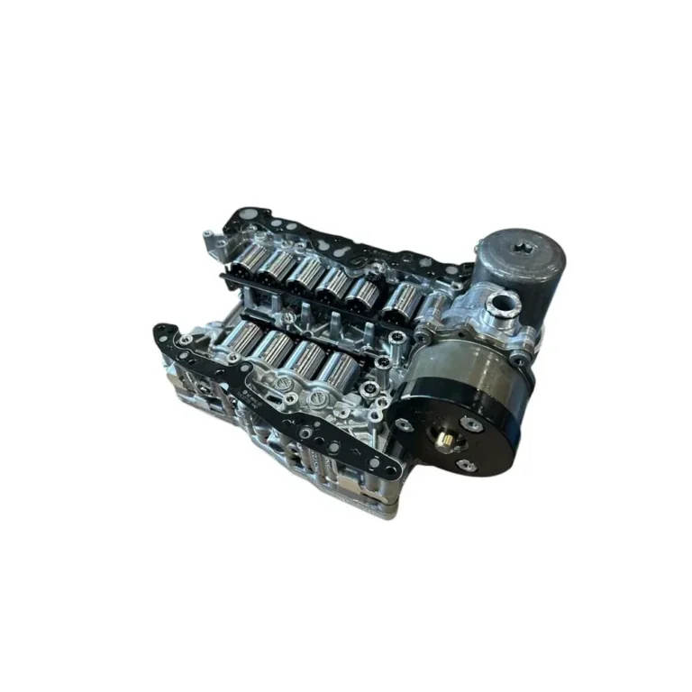 Partea hidraulică a mecatronicii DQ400e (0DD), nouă, fără unitate de comandă: electrovalve, acumulator și pompa electrică