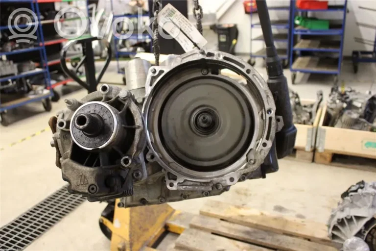 Cutia DQ500 0BH 300 013 D (Audi Q3 8U) văzută dinspre clopot: carcasa ambreiajului dublu umed
