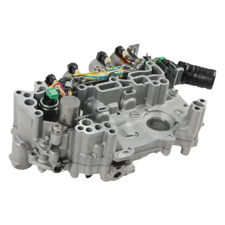 Valve body (corpul de supape) CVT JF015E / RE0F11A, cu electrovalvele și cablajul, pentru Nissan Sentra / Versa