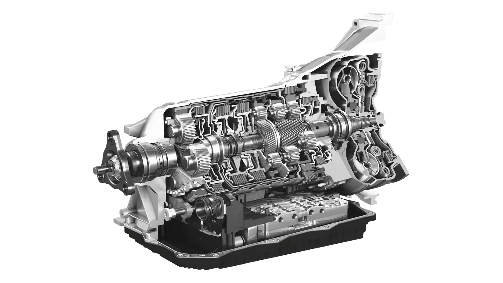 ZF 8HP secționat, imagine oficială de produs