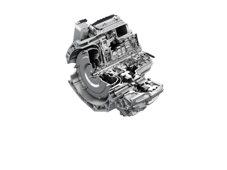 ZF 9HP secționat (seturi planetare imbricate, convertizor), imagine oficială de produs